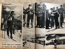 Clipping vintage skieur d'occasion  Nice-
