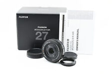 Usado, Lente FUJIFILM Fuji Fujinon XF 27mm F/2.8 R WR preta [quase em perfeito estado] #2617A comprar usado  Enviando para Brazil