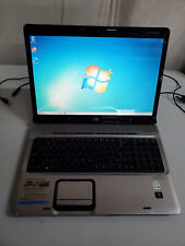 Computadora portátil HP Pavilion dv9260NR Intel doble núcleo 4 GB Win 7 Pro 17" 2 discos duros sin cargador, usado segunda mano  Embacar hacia Argentina