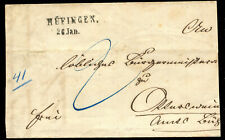 Baden briefteil 1860 gebraucht kaufen  Nürnberg