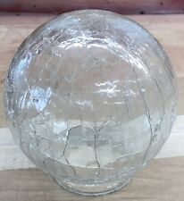 crackle glass globe for sale  Lebanon