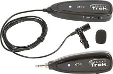 Galaxy Audio Lavalier Headset Microphone Wireless Transmission 2X2X5 GT-VX-Black for sale  Shipping to South Africa