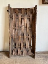 Usado, RARO pequeno antigo antigo cesta de secagem de tala bandeja plana pátina comprar usado  Enviando para Brazil