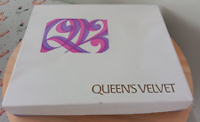 Vintage queen velvet for sale  LUTON