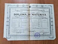 Belpasso 1916 diploma usato  Trappeto