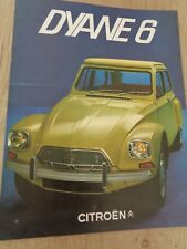 Citroen catalogue brochure d'occasion  Vesoul
