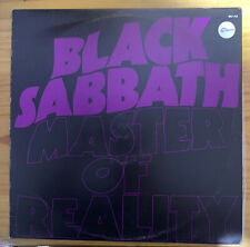 BLACK SABBATH Master of Reality LP vinil preto imprensa australiana 7 discos 1980, usado comprar usado  Enviando para Brazil
