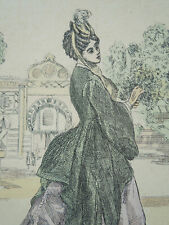 Estampe. mode 1873. d'occasion  Beaune-la-Rolande