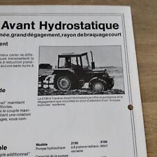 Prospectus tracteur john d'occasion  Saint-André-lez-Lille
