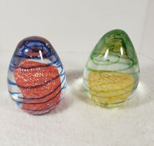 Pair glass paperweights for sale  Shipping to Ireland