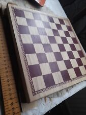Wood board chess for sale  NEWBURY