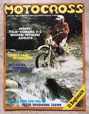 riviste motocross 1982 usato  Milano