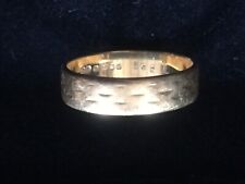 Vintage 22ct Gold Wedding Band / Ring 1961 (f) J&B - SIZE K Not Scrap 3.82g for sale  NEWCASTLE EMLYN