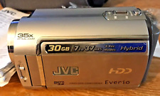 JVC Everio GZ-MG330HU 30GB HDD Camcorder Remote Bag Charger, used for sale  Shipping to South Africa