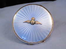 vintage silver compact mirror for sale  BROMYARD
