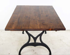 reclaimed wood table iron for sale  Los Angeles
