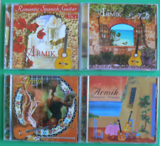 4 CDs ARMIK La Vida,Romantic Dreams,Fuego Gitana,Vol.3, LN! Guitarra, flamenco comprar usado  Enviando para Brazil