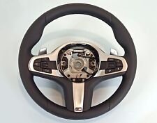 BMW G30 G31 G32 M Sports Steering Wheel Leather Vibro Lenkrad Leder 8008179 comprar usado  Enviando para Brazil