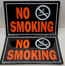 Smoking sign aluminum for sale  Bloomfield