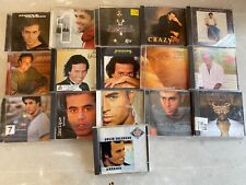 Lote de 16 CDs Julio Enrique Iglesias! America Love Seven Moments Noche Crazy + comprar usado  Enviando para Brazil