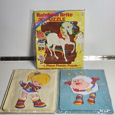 De colección 1983 Rainbow Brite 3D rompecabezas Starlite Twink sprite plástico caja completa segunda mano  Embacar hacia Mexico