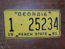 georgia license plate for sale  Franklin