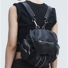 ❤️Alexander Wang Marti Black Leather Backpack Shoulder Bag Crossbody for sale  Shipping to South Africa