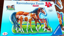 Puzzle chevaux ravensburger d'occasion  Saint-Macaire