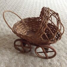 Vintage small wicker for sale  EASTBOURNE