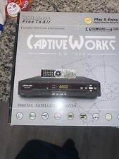 Receptor de satélite Captive Works CW-700S digital grátis para ar novo na caixa comprar usado  Enviando para Brazil