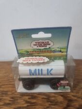 Tidmouth Milk Tanker 1994 Thomas The Tank Engine & Friends trem ferroviário de madeira, usado comprar usado  Enviando para Brazil