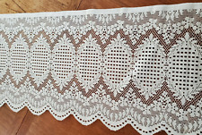 Lace cafe curtain for sale  Shipping to Ireland
