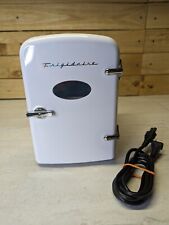 Frigidaire Retro 6 can capacity Mini Fridge EFMIS137 White, used for sale  Shipping to South Africa