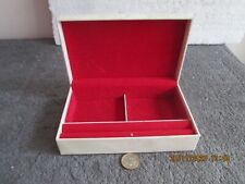 DESIGN PHILIPPE CREAM JEWELLERY  BOX     - SEE DESCRIPTION for sale  Shipping to South Africa