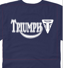 Triumph motorcycle tshirt for sale  LEYLAND