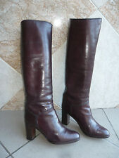 Bottes vintage bordeaux d'occasion  Tremblay-en-France