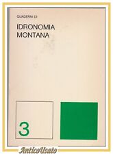 Quaderni idronomia montana usato  Bari