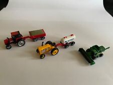 1989 Micro Machines Conjunto Completo de Fazenda: 2 Tratores 2 Reboques Combinar Arado, usado comprar usado  Enviando para Brazil