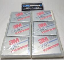 Vtg 3M DC 2000 Mini Data Tape Cartridge 40MB 205 ft, 5 Sealed + 1 Open + Cleaner for sale  Shipping to South Africa