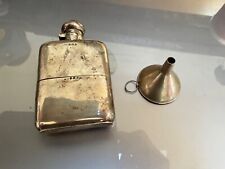 Antique silver flask for sale  GRAYS