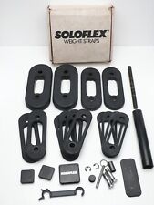 Usado, Conjunto de faixas de peso Soloflex 14 peças. 2x100, 2x50, 2x25, 4x10, 4x5, + CAIXA e extras comprar usado  Enviando para Brazil