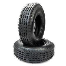 2 * 4.80/4.00-8 Trailer Tires Tubeless 4 Ply Bias LRB 4.80-8 480-8 4.8-8 for sale  Flanders
