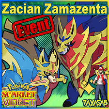 Pokemon Violet Zacian Zamazenta 6IV Treinado 🌟Brilhante🌟 & Escarlate Não Brilhante, usado comprar usado  Enviando para Brazil