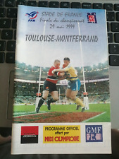 Rugby programme toulouse d'occasion  Laval