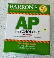 Barron psychology 3rd for sale  Edgewater