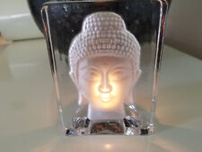 Frosted buddha head for sale  Shipping to Ireland