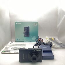 Câmera Digital Canon IXUS 120 IS Preta (Funcionando) Com Carregador e Caixa (P7) S#564 comprar usado  Enviando para Brazil
