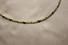 Halskette peridot würfel gebraucht kaufen  Kevelaer-Twisteden