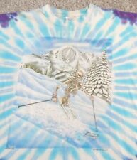 Camisa esqueleto de esquí vintage Grateful Dead hecha en EE. UU. naturaleza esquí de montaña XL segunda mano  Embacar hacia Mexico