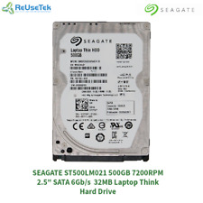 Disco rígido fino para notebook SEAGATE ST500LM021 500GB 7200RPM 2,5" SATA 6Gb/s 32MB comprar usado  Enviando para Brazil